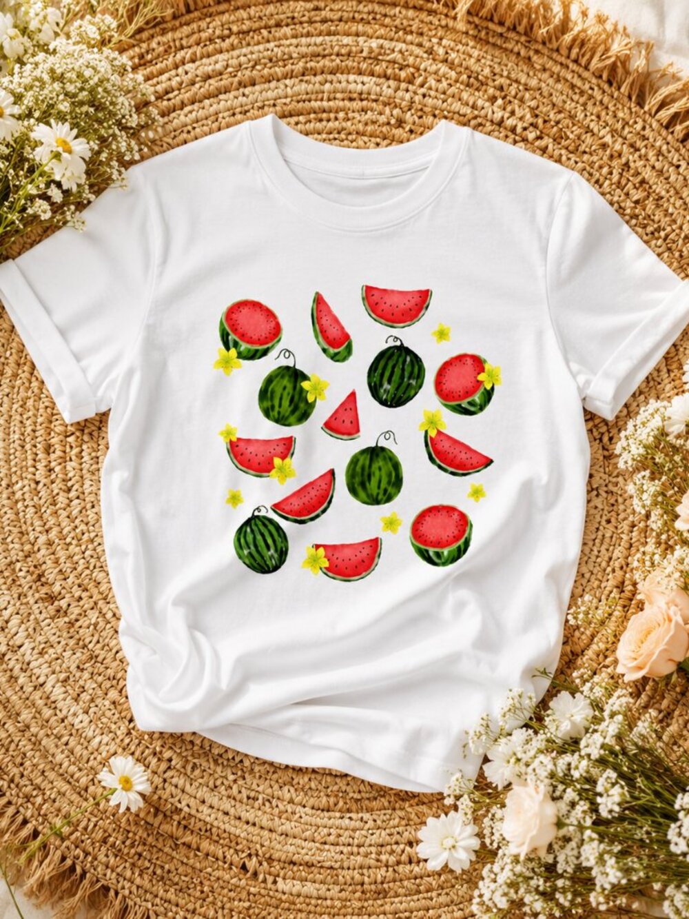 🍉 Watermelon Shirt Pro Palestine T-Shirt – Subtle Solidarity Graphic Tee